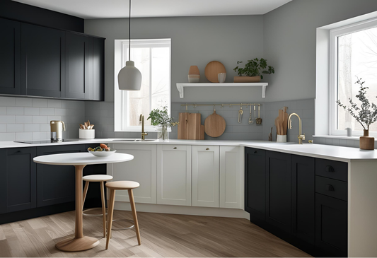 Cómo Elegir el Color Perfecto de Tableros de Melamina: Negro, Blanco Frosty, Gris Nimbo y Gris Claro