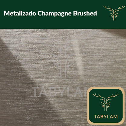 Tablero Brushed Metalizado dos caras - Tabylam