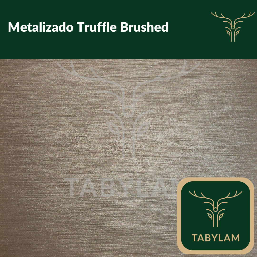 Tablero Brushed Metalizado dos caras - Tabylam
