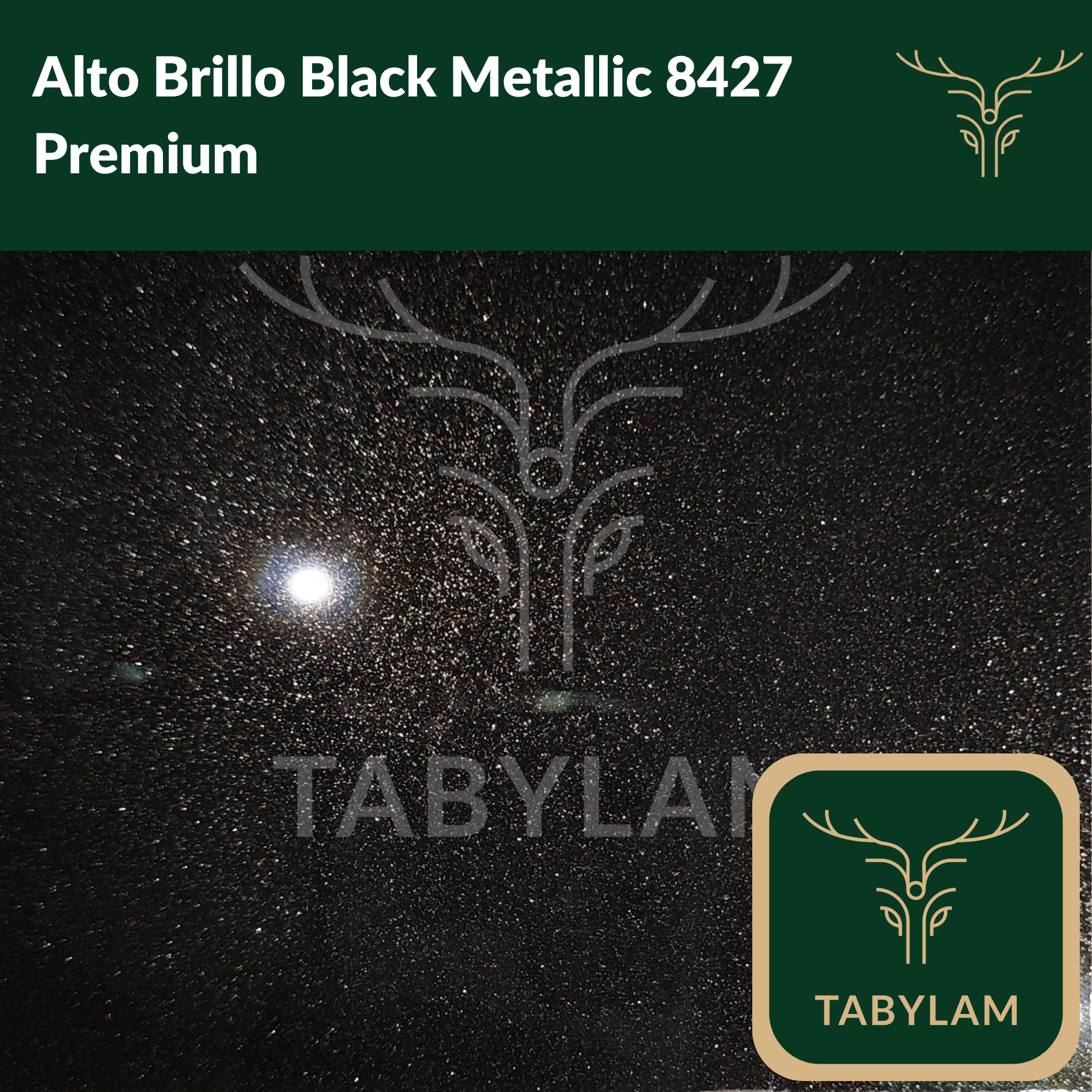 Tablero Metallic Alto Brillo Acrílico Premium 1800 - Tabylam