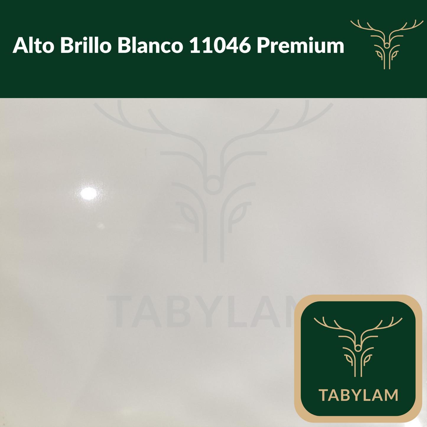 Tablero Diseños Sólidos Alto Brillo Acrílico Premium 1800 - Tabylam