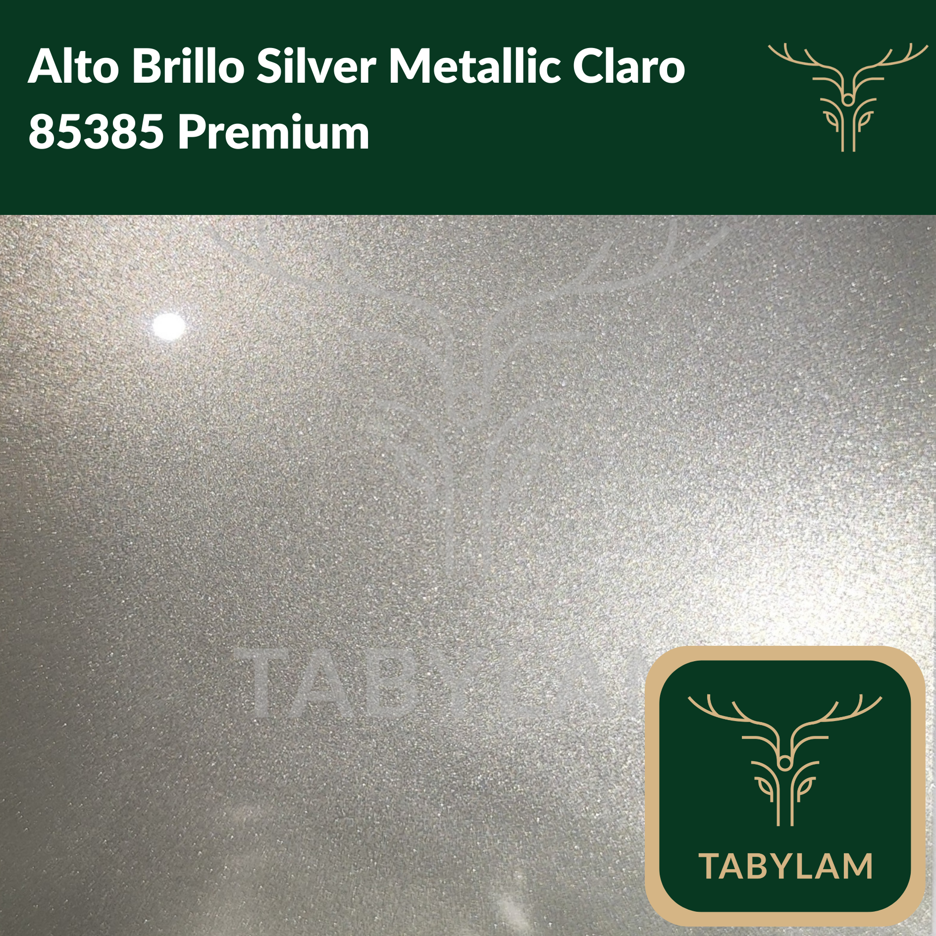 Tablero Metallic Alto Brillo Acrílico Premium 1800 - Tabylam