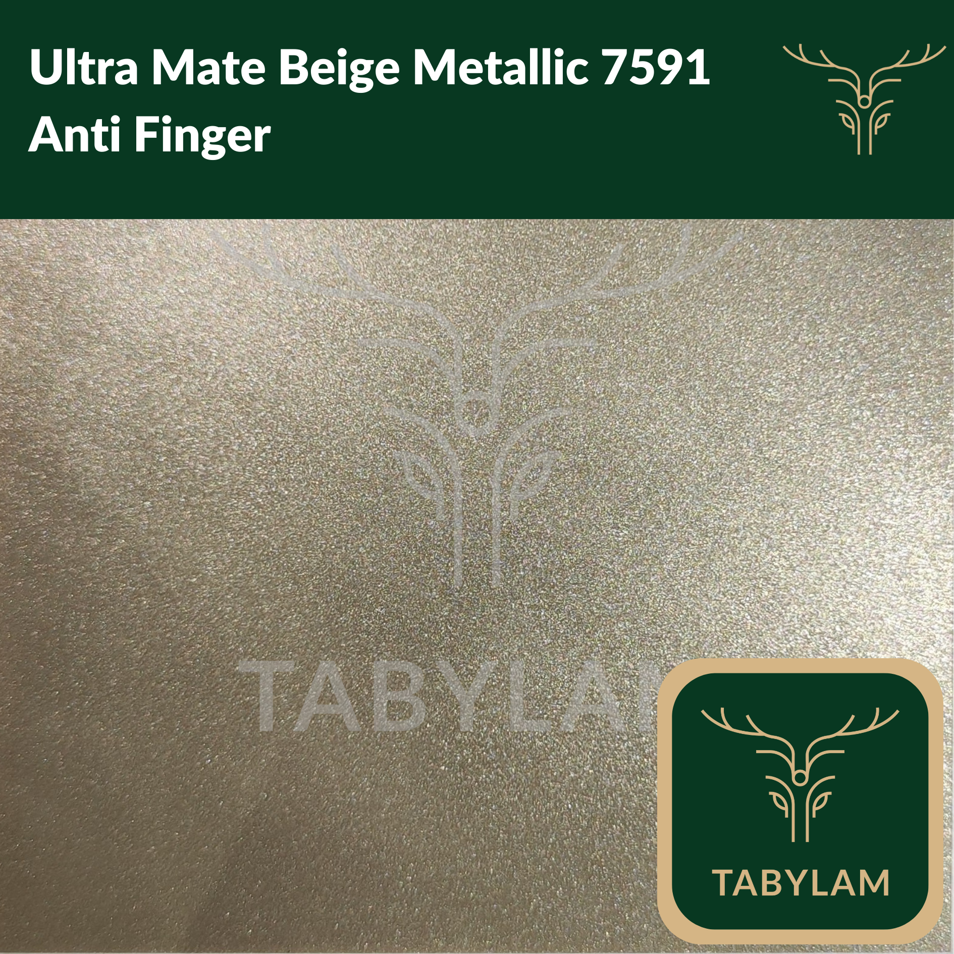 Tablero Metallic Mate Anti Finger Acrílico Premium 1800 - Tabylam