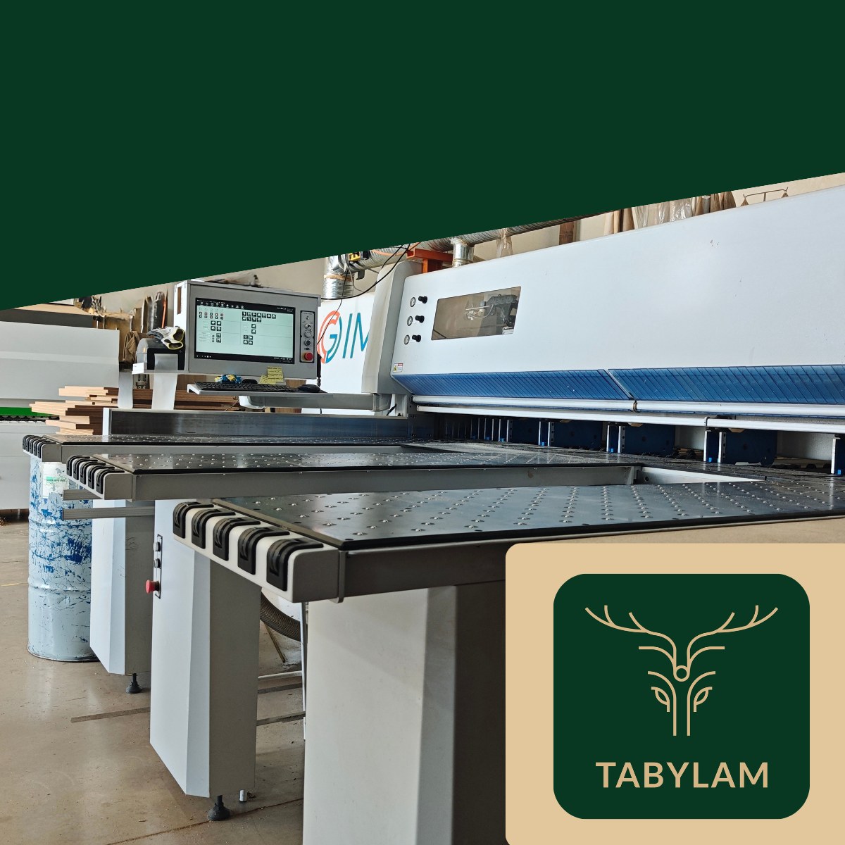 Seccionadora CNC Tabylam — corte de tableros de precision en Chihuahua